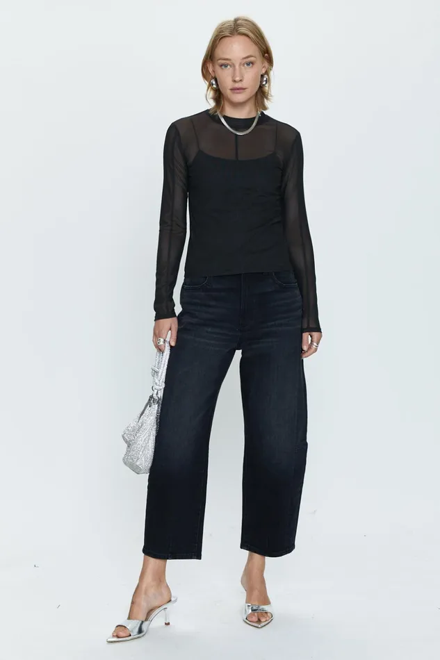 Pistola Denim Eli High Rise Arched Leg 8211 Bauhaus Women Denim