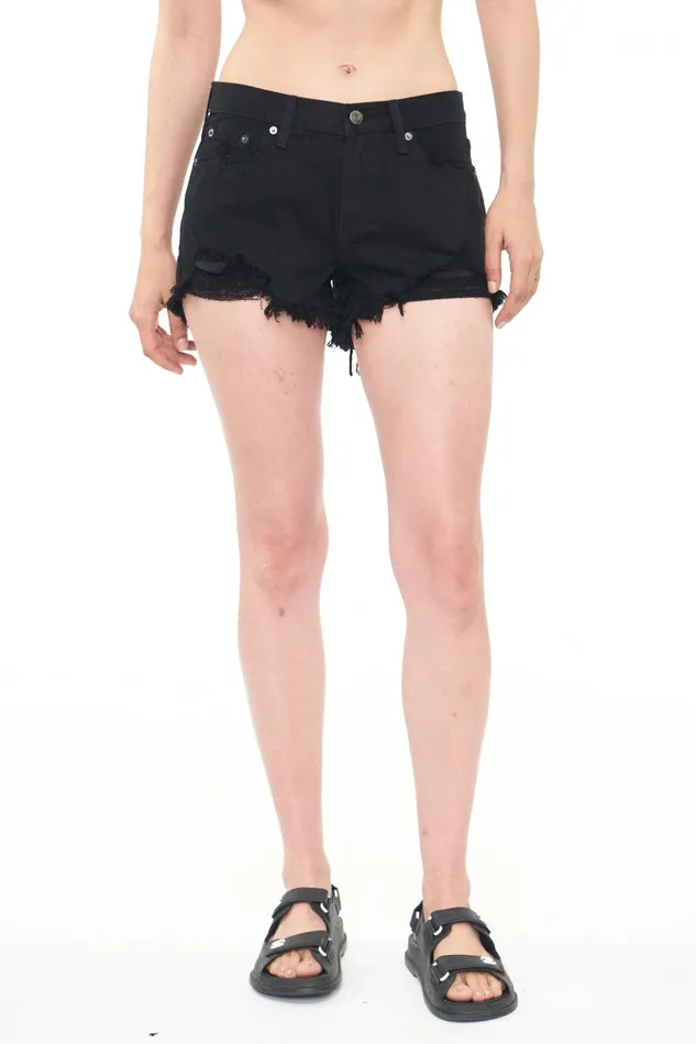 Pistola Denim Gigi Low Rise Cut Off Short 8211 Blackrock Distressed Women Shorts and Skirts