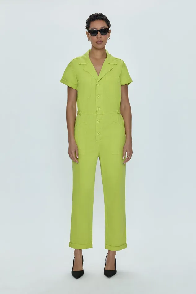 Pistola Denim Grover Short Sleeve Field Suit 8211 Margarita Women Jumpsuits and Rompers Pistola Denim Grover Short Sleeve Field Suit 8211 Margarita Women Jumpsuits and Rompers