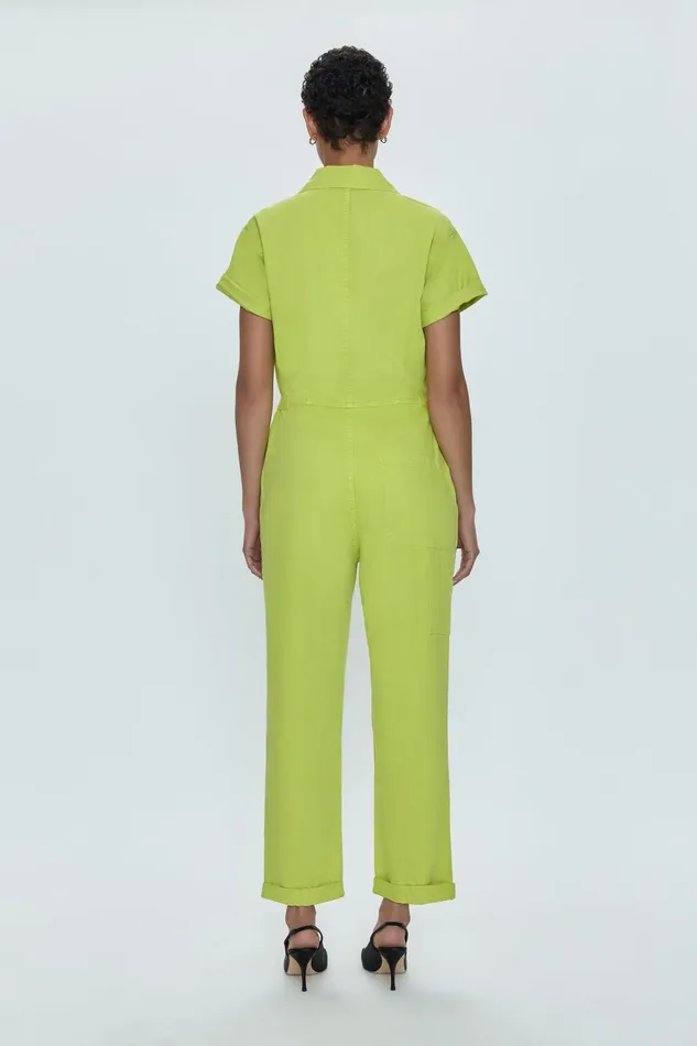 Pistola Denim Grover Short Sleeve Field Suit 8211 Margarita Women Jumpsuits and Rompers
