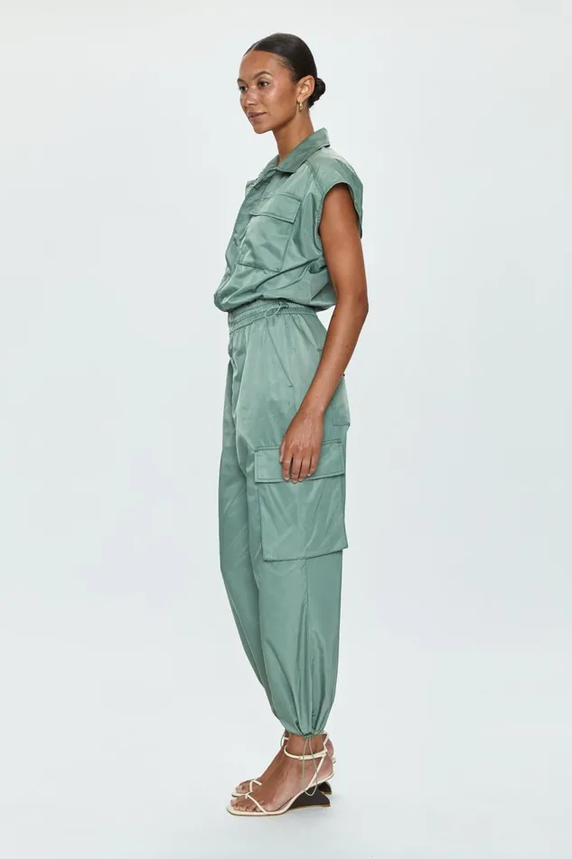 Pistola Denim Jade Cargo Jumpsuit 8211 Bluff Women Jumpsuits and Rompers