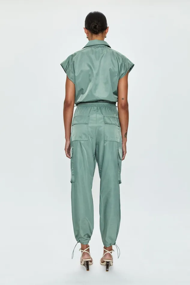 Pistola Denim Jade Cargo Jumpsuit 8211 Bluff Women Jumpsuits and Rompers