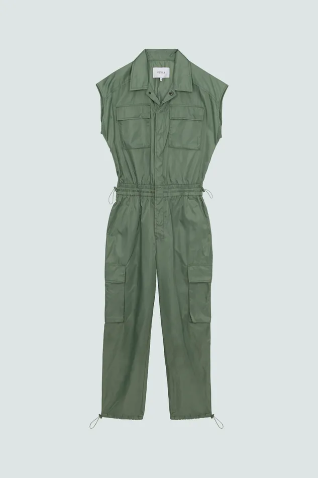 Pistola Denim Jade Cargo Jumpsuit 8211 Bluff Women Jumpsuits and Rompers