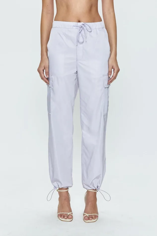 Pistola Denim Jade Cargo Trouser 8211 Lilac Mist Women Pants