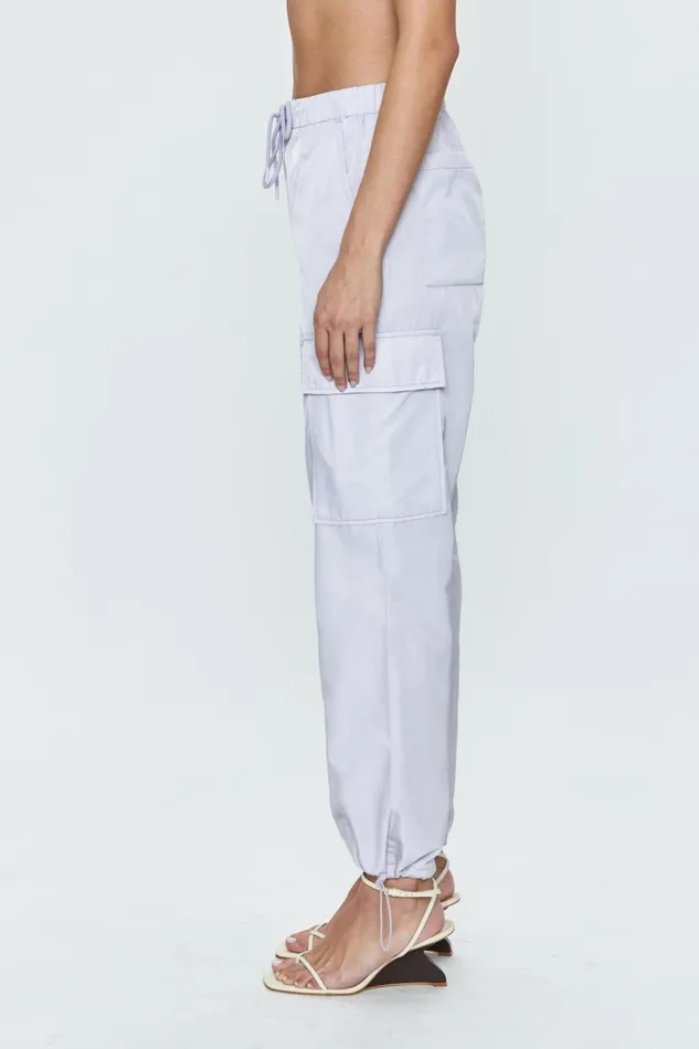 Pistola Denim Jade Cargo Trouser 8211 Lilac Mist Women Pants