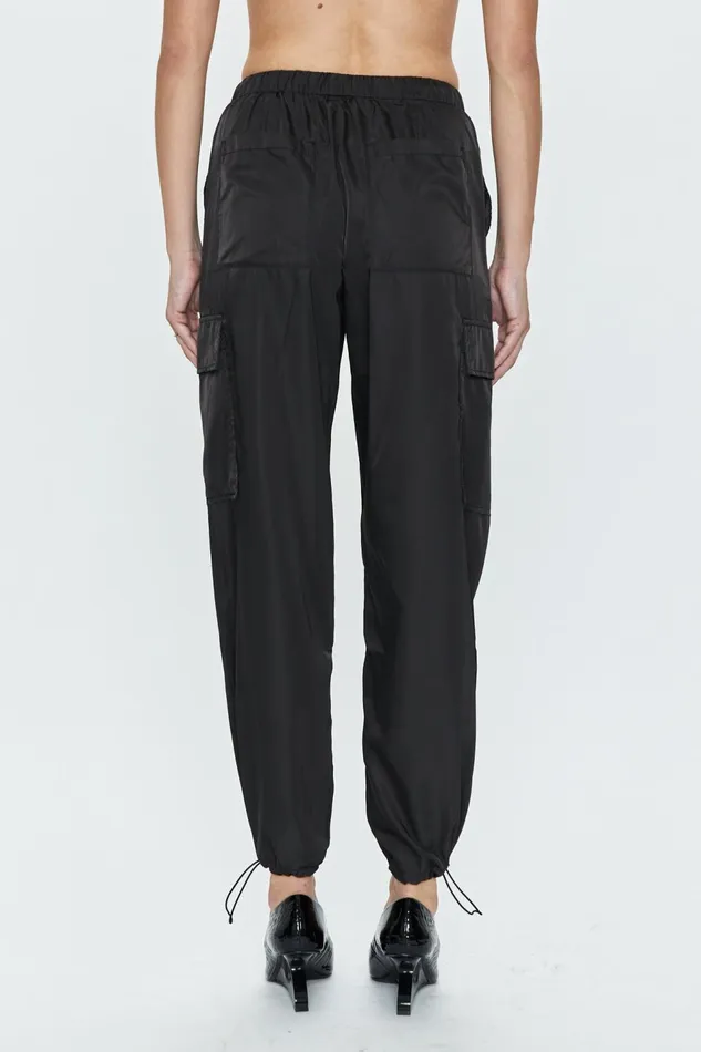 Pistola Denim Jade Lightweight Cargo Trouser 8211 Black Women Pants