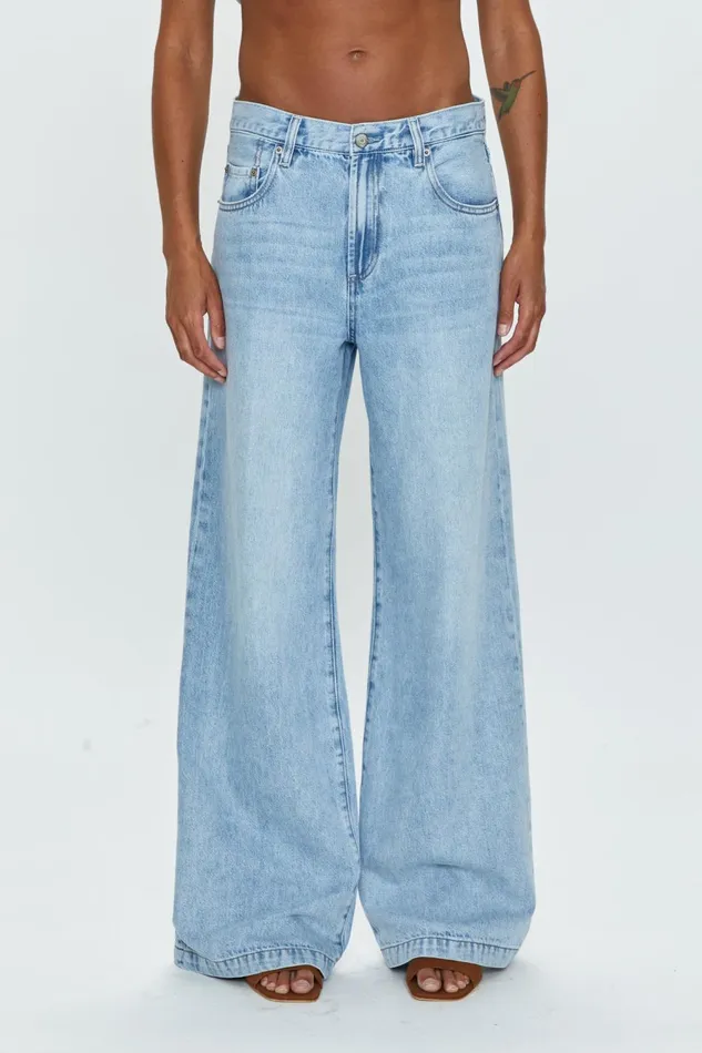 Pistola Denim Jadyn Low Slung Palazzo 8211 Chateau Women Denim