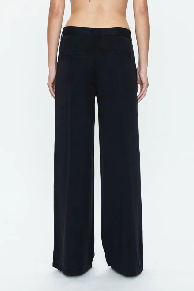 Pistola Denim Jadyn Low Slung Palazzo 8211 Fade To Black Women Pants