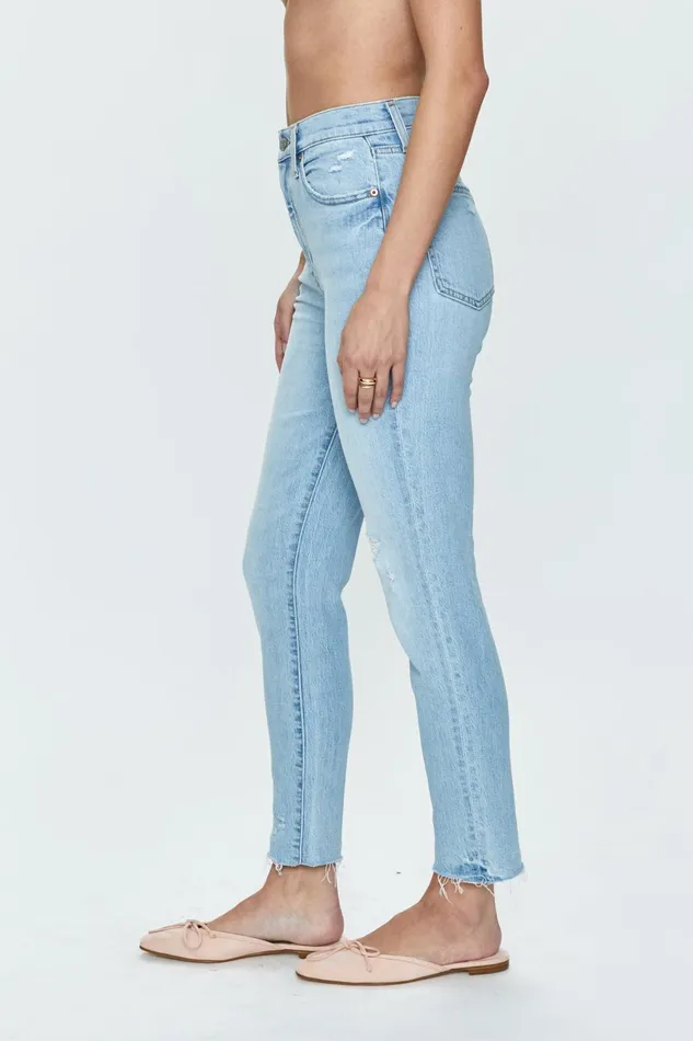 Pistola Denim Kate High Rise Slim Straight Women Denim