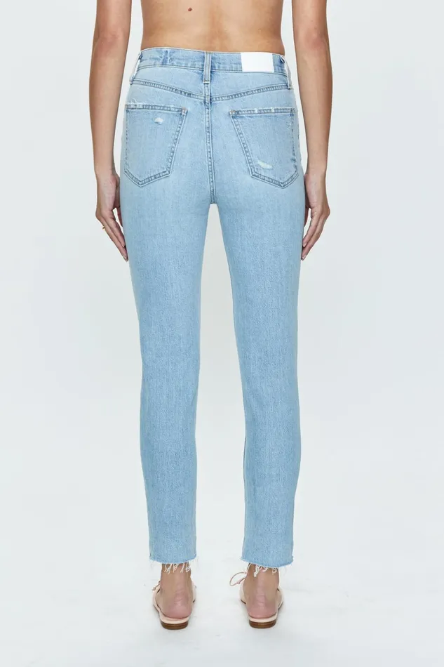 Pistola Denim Kate High Rise Slim Straight Women Denim