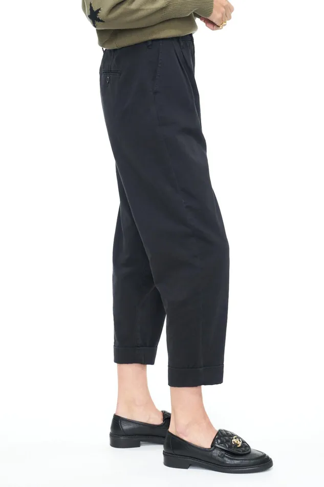 Pistola Denim Kellin Pleated Trouser 8211 Fade To Black Women Pants