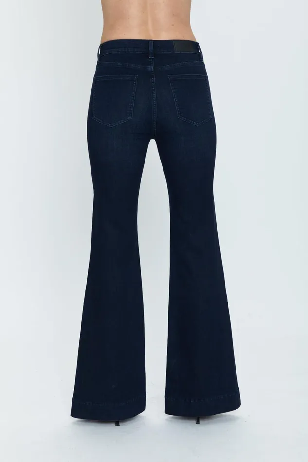 Pistola Denim Kinsley Mid Rise Ultra Flare 8211 8mm Women Denim
