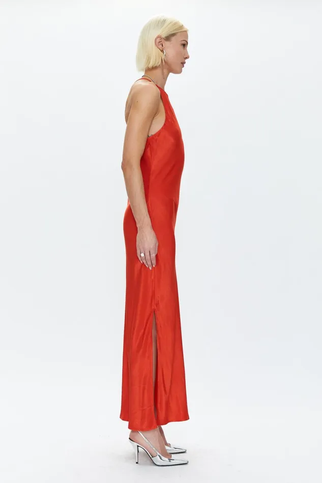 Pistola Denim Kristi Halter Slip Dress 8211 Poppy Women Dresses