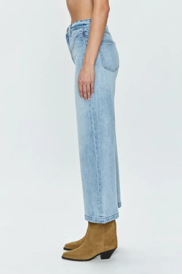 Pistola Denim Lana High Rise Wide Leg 8211 Saint Vincent Women Denim