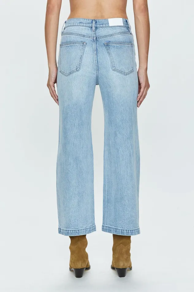 Pistola Denim Lana High Rise Wide Leg 8211 Saint Vincent Women Denim