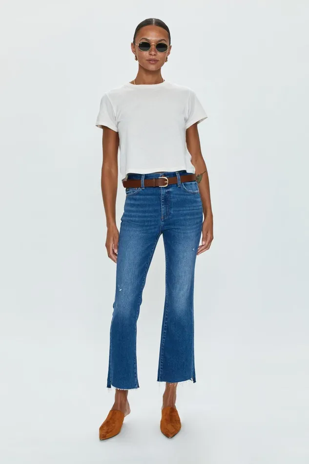 Pistola Denim Lennon High Rise Crop Boot 8211 Countryside Vintage Women Denim