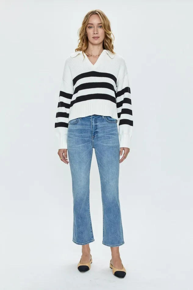 Pistola Denim Lennon High Rise Crop Boot 8211 London Vintage Women Denim