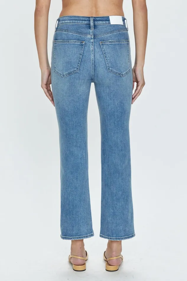 Pistola Denim Lennon High Rise Crop Boot 8211 London Vintage Women Denim