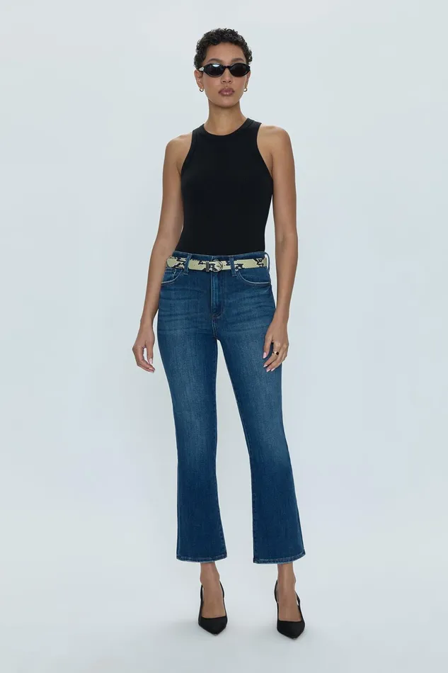 Pistola Denim Lennon High Rise Crop Boot 8211 Rosslyn Women Denim