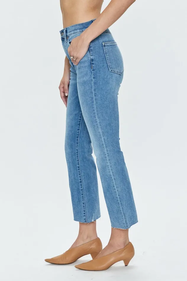 Pistola Denim Lennon High Rise Cropped Boot 8211 Zuma Women Denim