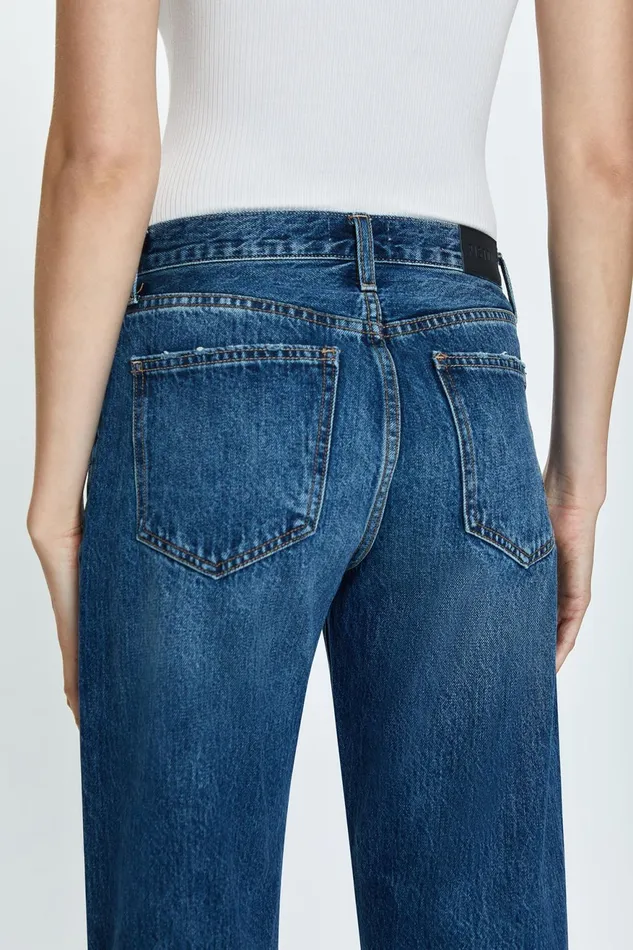 Pistola Denim Lexi Mid Rise Bowed Straight 8211 Artisan Women Denim