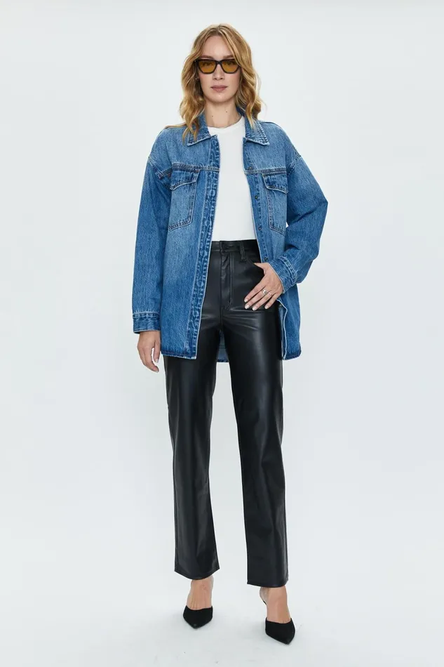 Pistola Denim Mandy Oversized Shacket 8211 Maui Women Denim