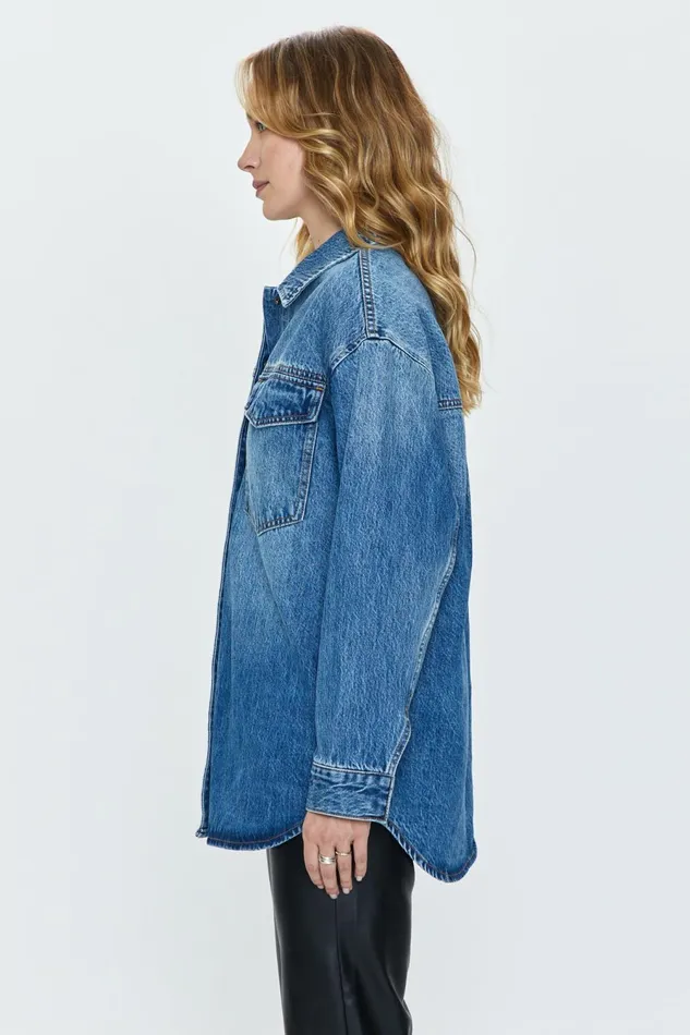 Pistola Denim Mandy Oversized Shacket 8211 Maui Women Denim