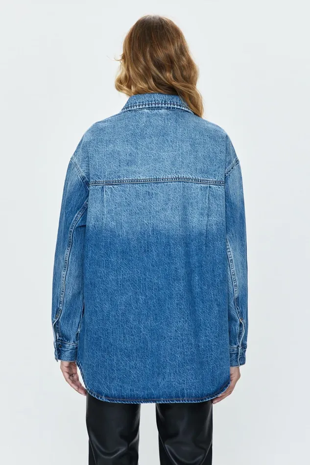 Pistola Denim Mandy Oversized Shacket 8211 Maui Women Denim