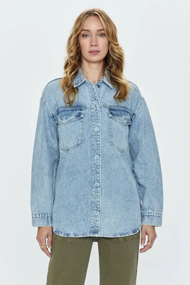 Pistola Denim Mandy Oversized Shacket 8211 Paloma Women Denim