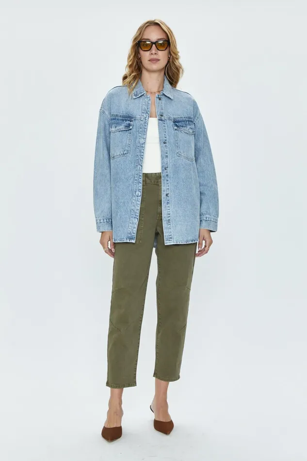 Pistola Denim Mandy Oversized Shacket 8211 Paloma Women Denim