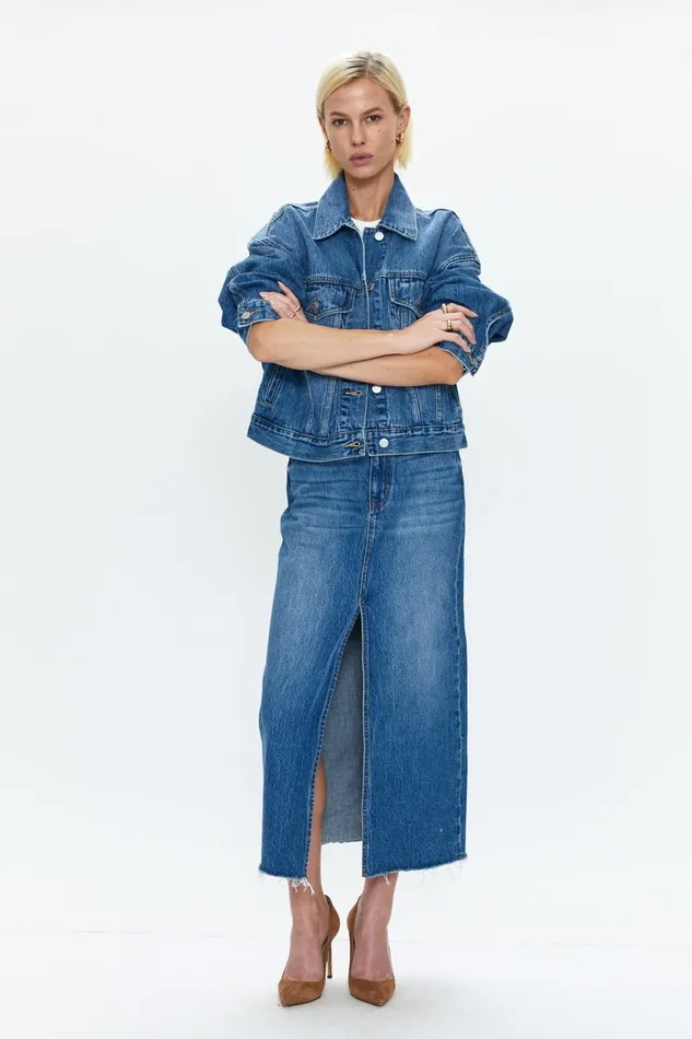 Pistola Denim Margot Oversized Denim Jacket 8211 Maui Women Denim