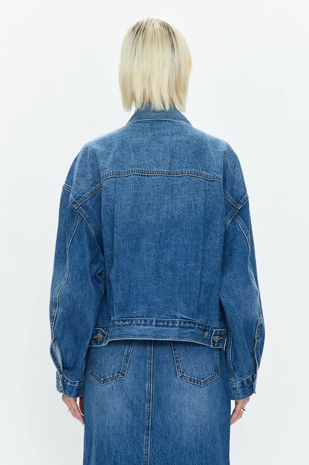 Pistola Denim Margot Oversized Denim Jacket 8211 Maui Women Denim