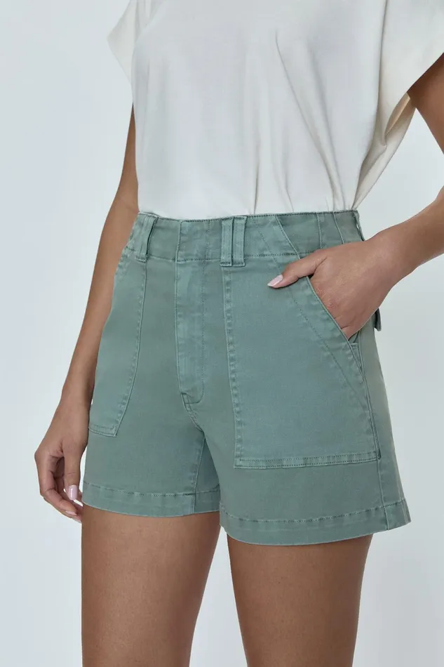 Pistola Denim Marissa High Rise Utility Short 8211 Bluff Women Shorts and Skirts