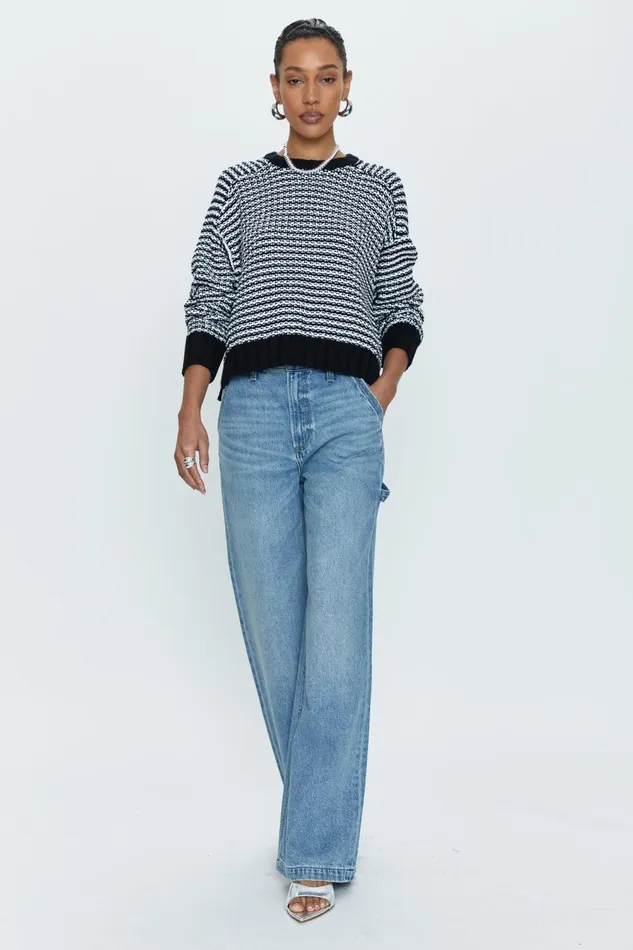 Pistola Denim Milo Workwear High Rise Ultra Wide Leg 8211 Marcel Women Denim