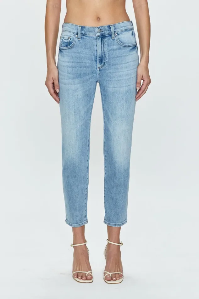 Pistola Denim Monroe High Rise Cigarette 8211 Sea Air Women Denim