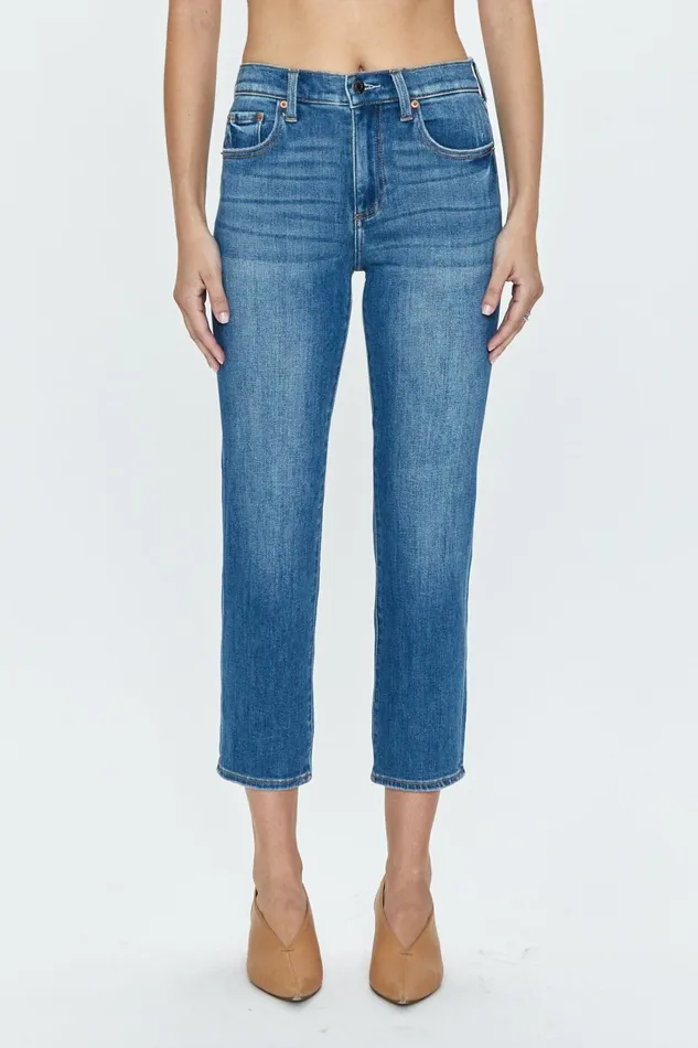 Pistola Denim Monroe High Rise Slim Cigarette 8211 Indio Women Denim