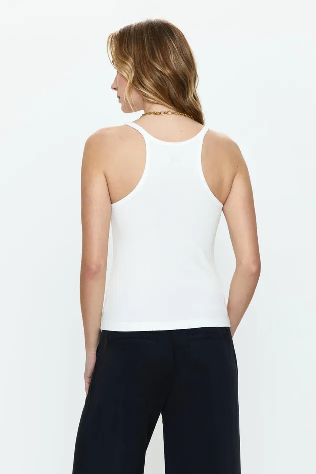 Pistola Denim Paloma Everyday Tank 8211 Le Blanc Women Tops