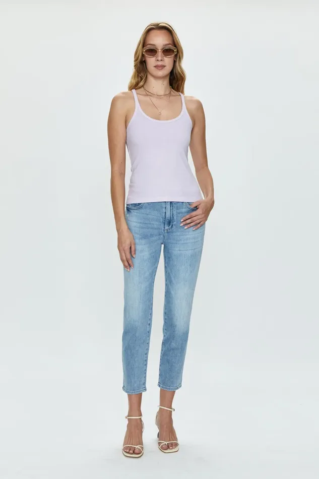 Pistola Denim Paloma Tank 8211 Lavender Haze Women Tees and Tanks