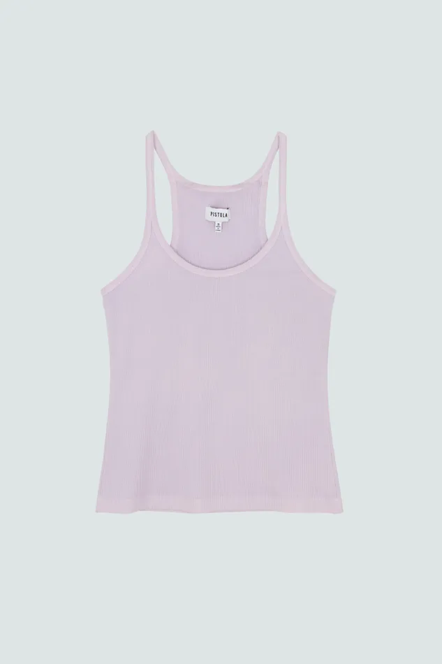 Pistola Denim Paloma Tank 8211 Lavender Haze Women Tees and Tanks