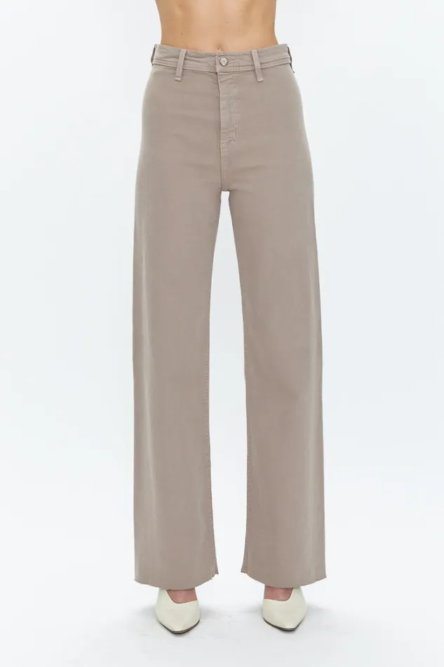 Pistola Denim Penny High Rise Wide Leg Burlock Women Pants