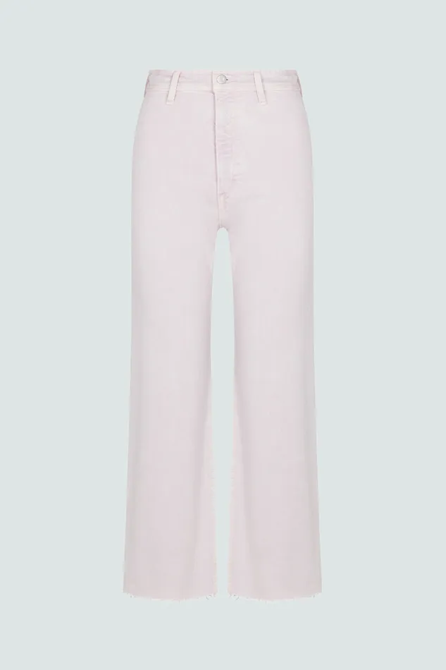 Pistola Denim Penny High Rise Wide Leg Crop 8211 Lavender Haze Women Denim