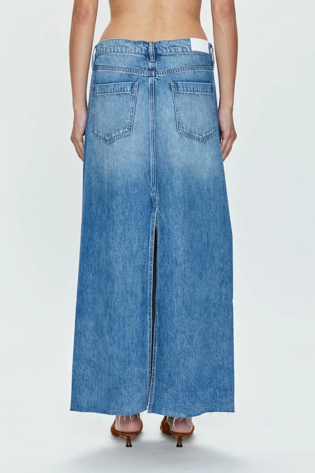 Pistola Denim Raye Maxi Skirt 8211 High Noon Women Denim