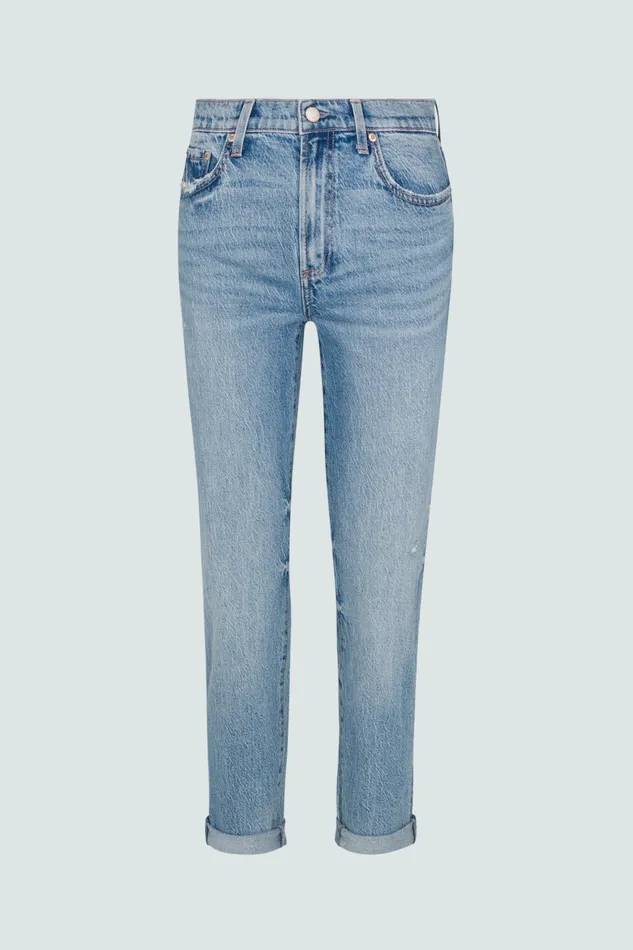 Pistola Denim Riley Mid Rise Relaxed Girlfriend 8211 Hilltop Vintage Women Denim