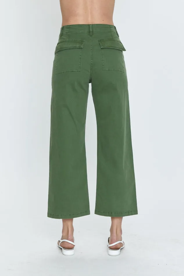 Pistola Denim Sophia Wide Leg Utility Ankle 8211 Basil Women Pants