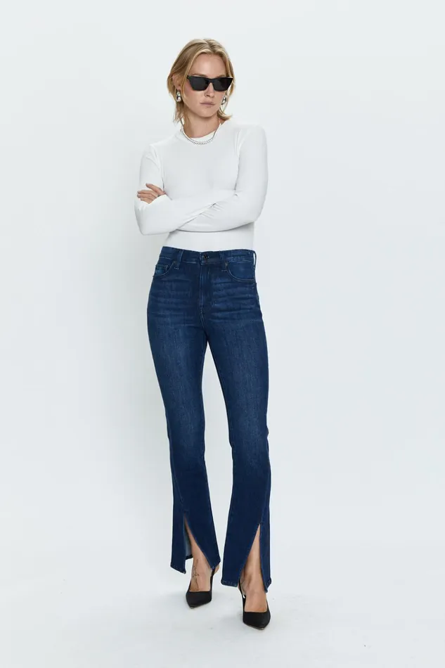 Pistola Denim Teagan High Rise Vented Cigarette 8211 Urban Spree Women Denim