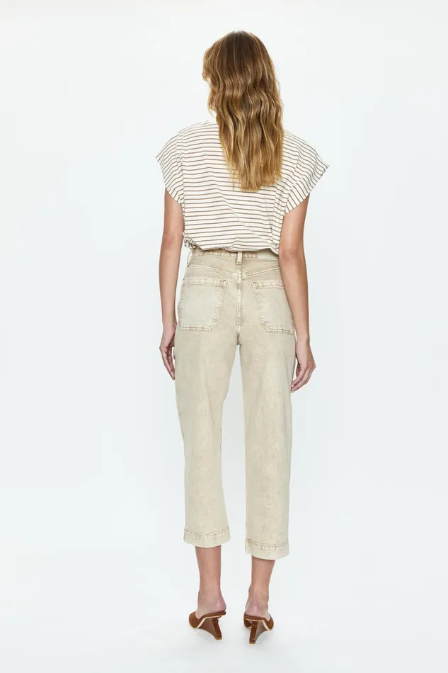Pistola Denim Turner Super High Rise Barrel 8211 Fawn Women Denim
