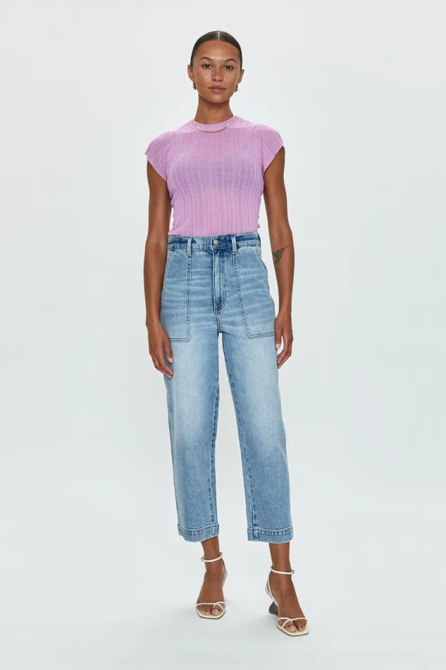 Pistola Denim Turner Super High Rise Barrel 8211 Provence Women Denim