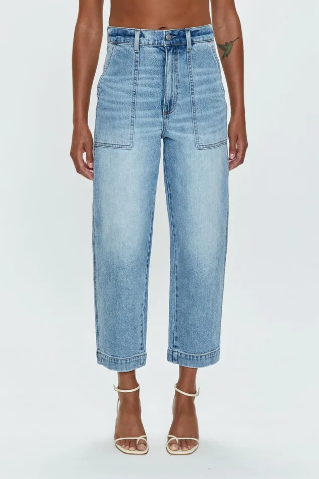 Pistola Denim Turner Super High Rise Barrel 8211 Provence Women Denim