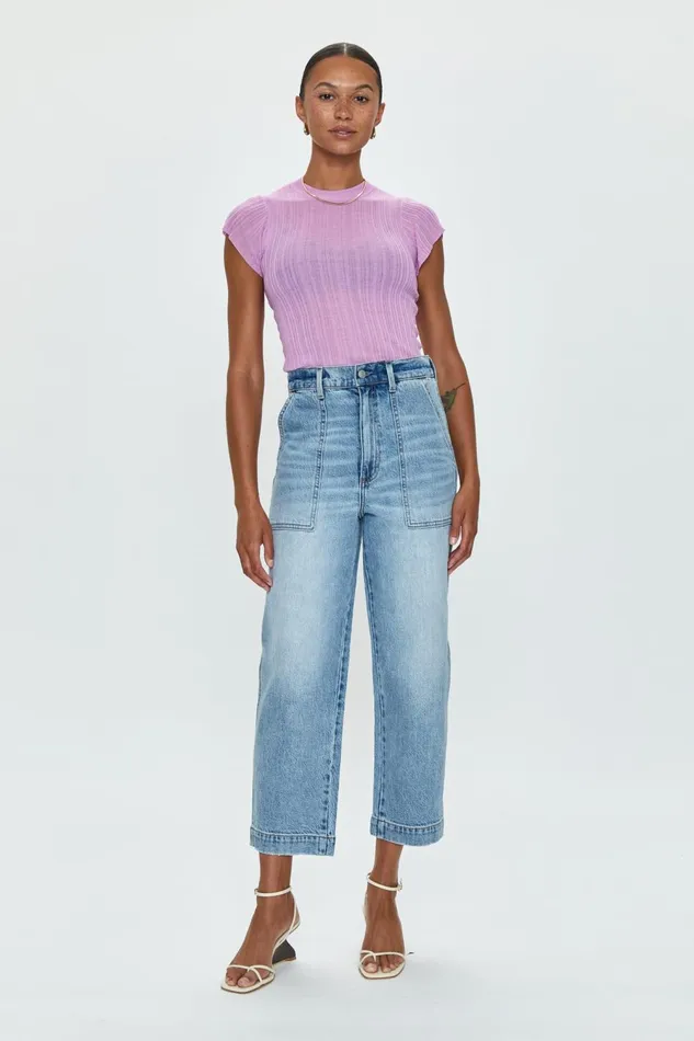 Pistola Denim Turner Super High Rise Barrel 8211 Provence Women Denim
