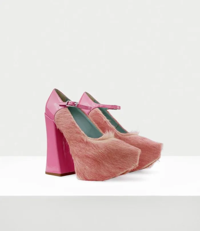 Platforms Women Vivienne Westwood Arctic Mary Jane In Pink